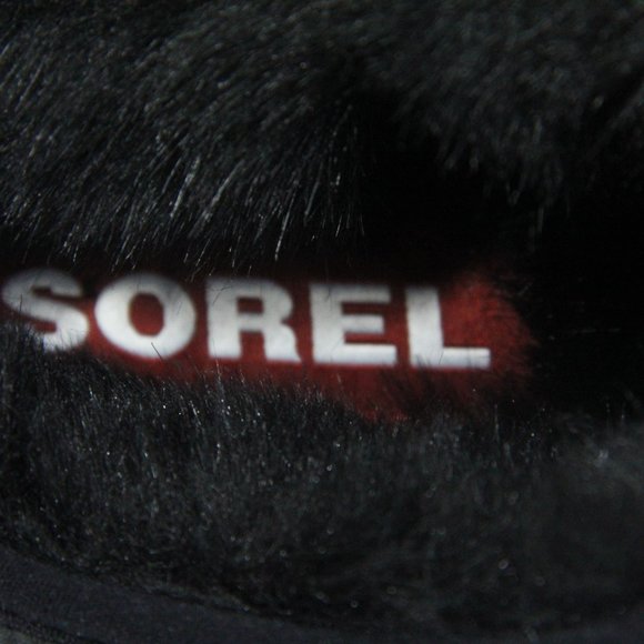 Sorel Bodega Run Slippers New Women Slip on Shoe Faux Fur lined sz 10 - Picture 6 of 8